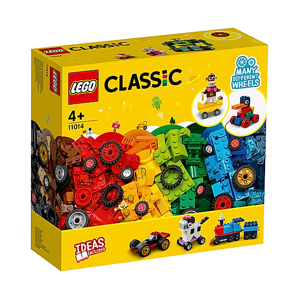 LEGO® LEGO® 11014 Classic Steinebox mit Rädern