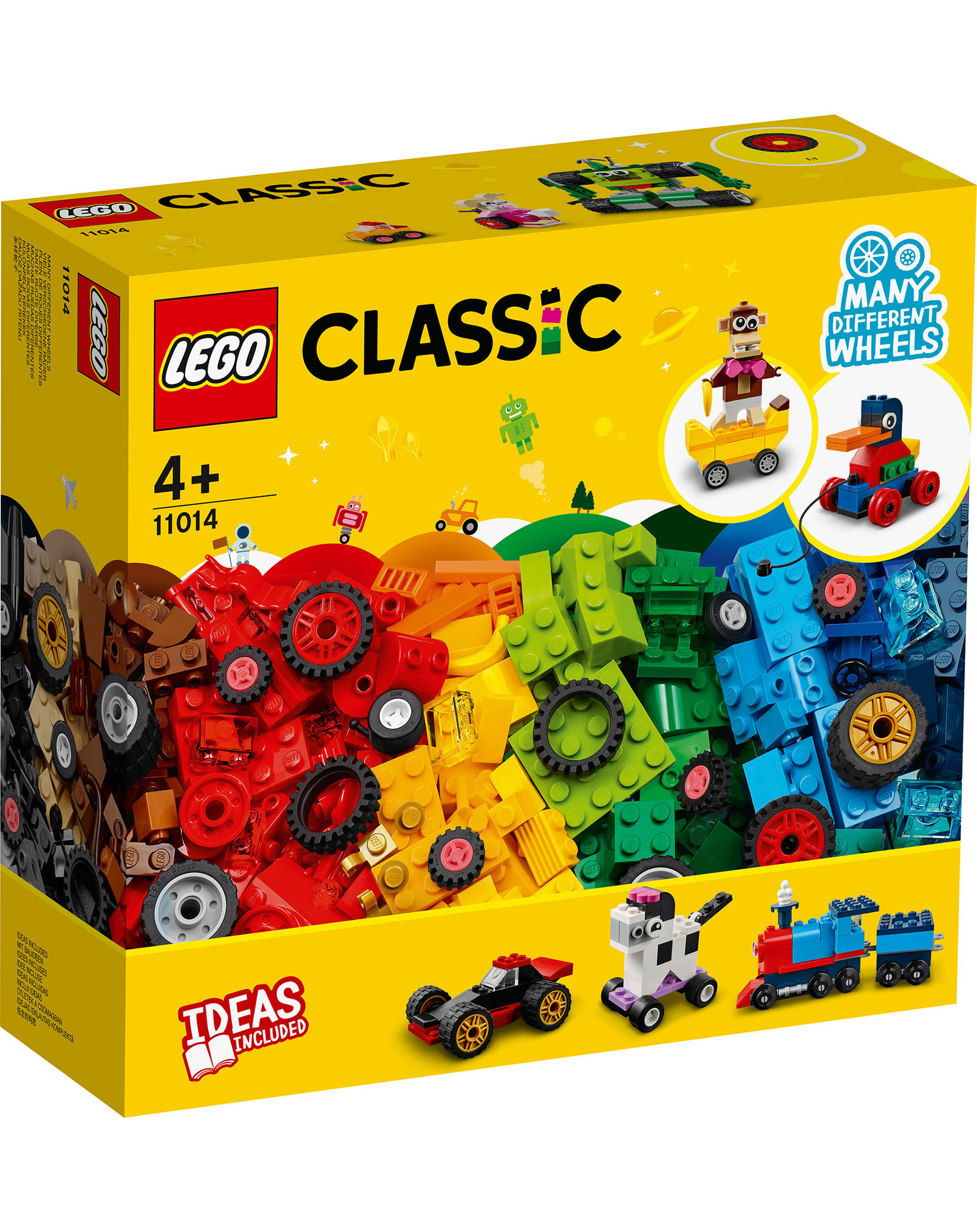 LEGO® 11014 Classic Steinebox mit Rädern bestellen | Weltbild.de