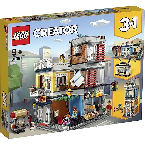 LEGO® LEGO® 31097 Creator Stadthaus mit Zoohandlung & Café
