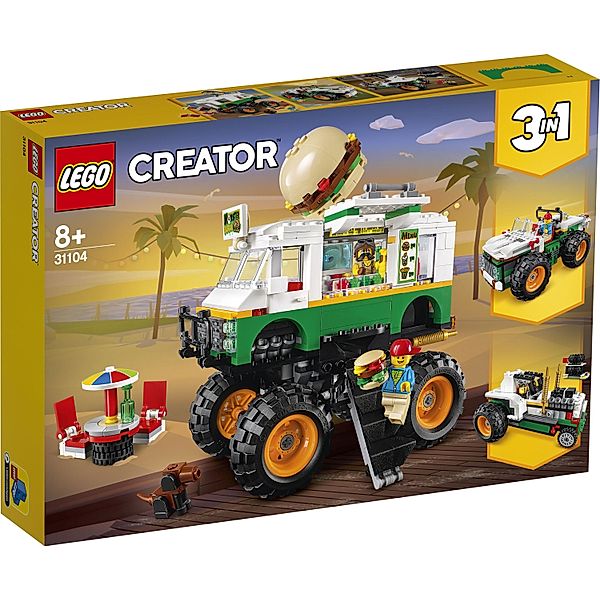 LEGO® LEGO® 31104 Creator Burger-Monster-Truck