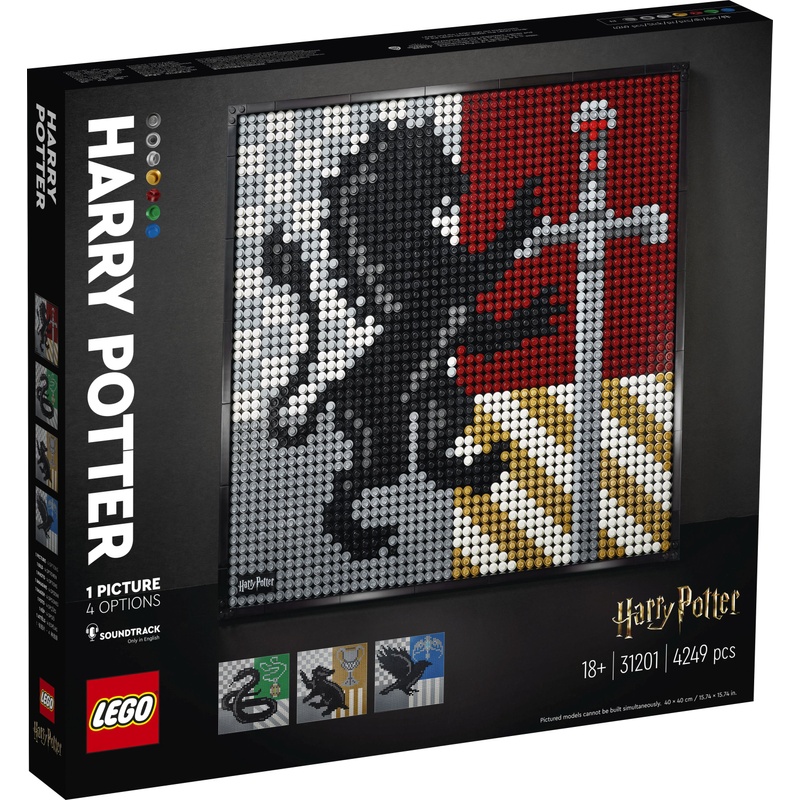 LEGO® 31201 ART Harry Potter™ Hogwarts™ Wappen