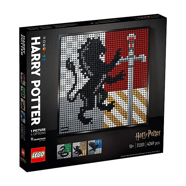 LEGO® LEGO® 31201 ART Harry Potter™ Hogwarts™ Wappen
