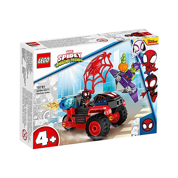 LEGO® LEGO® 4+ 10781 Miles Morales: Spider-Mans Techno-Trike