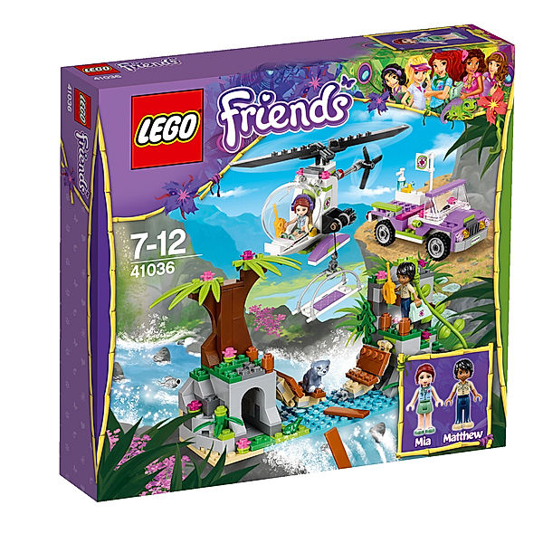 Lego Friends LEGO® 41036 Friends - Rettung auf der Dschungelbrücke