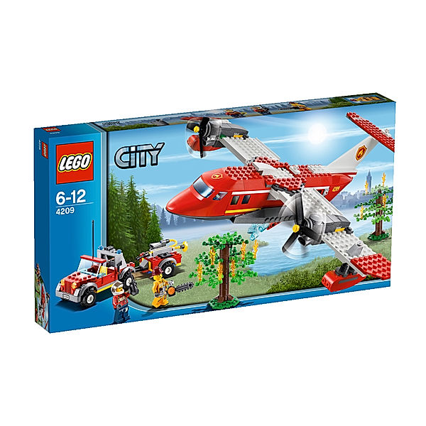 LEGO 4209 City Forest Feuerwehr-Löschflugzeug