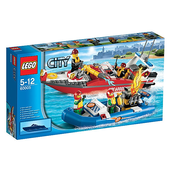 LEGO 60005 City Feuerwehr Boot