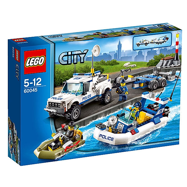 LEGO® 60045 City - Polizei-Boot-Transporter