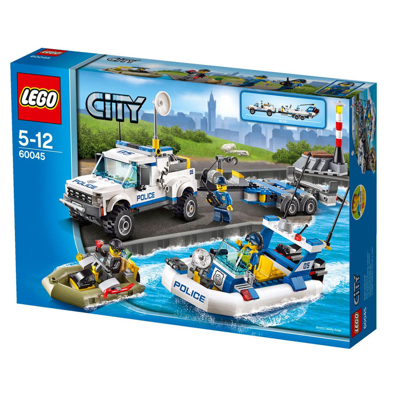 LEGO® 60045 City - Polizei-Boot-Transporter | Weltbild.de