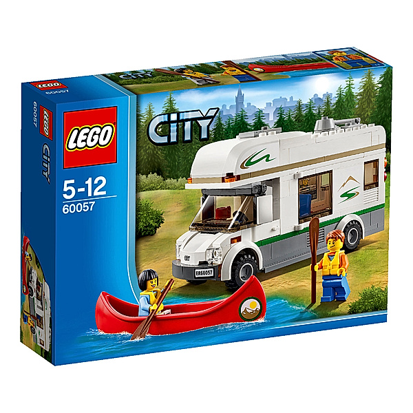 Lego City LEGO® 60057 City - Wohnmobil mit Kanu