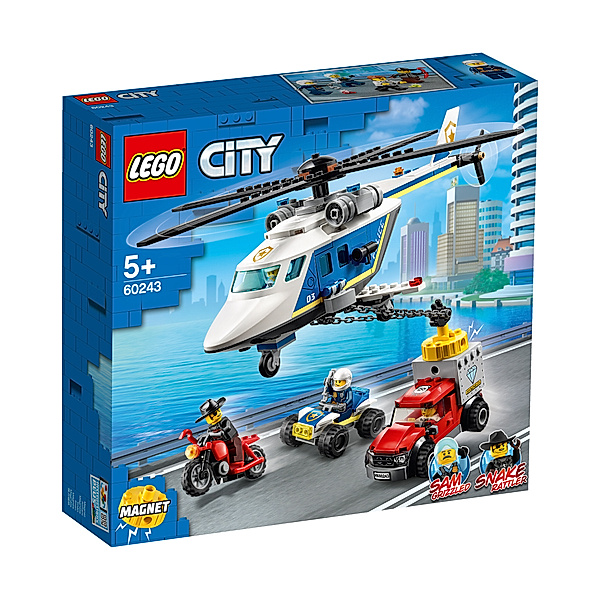 LEGO® LEGO® 60243 City Verfolgungsjagd mit dem Polizeihubschrauber