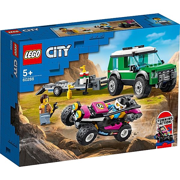 LEGO® LEGO® 60288 City Rennbuggy-Transporter