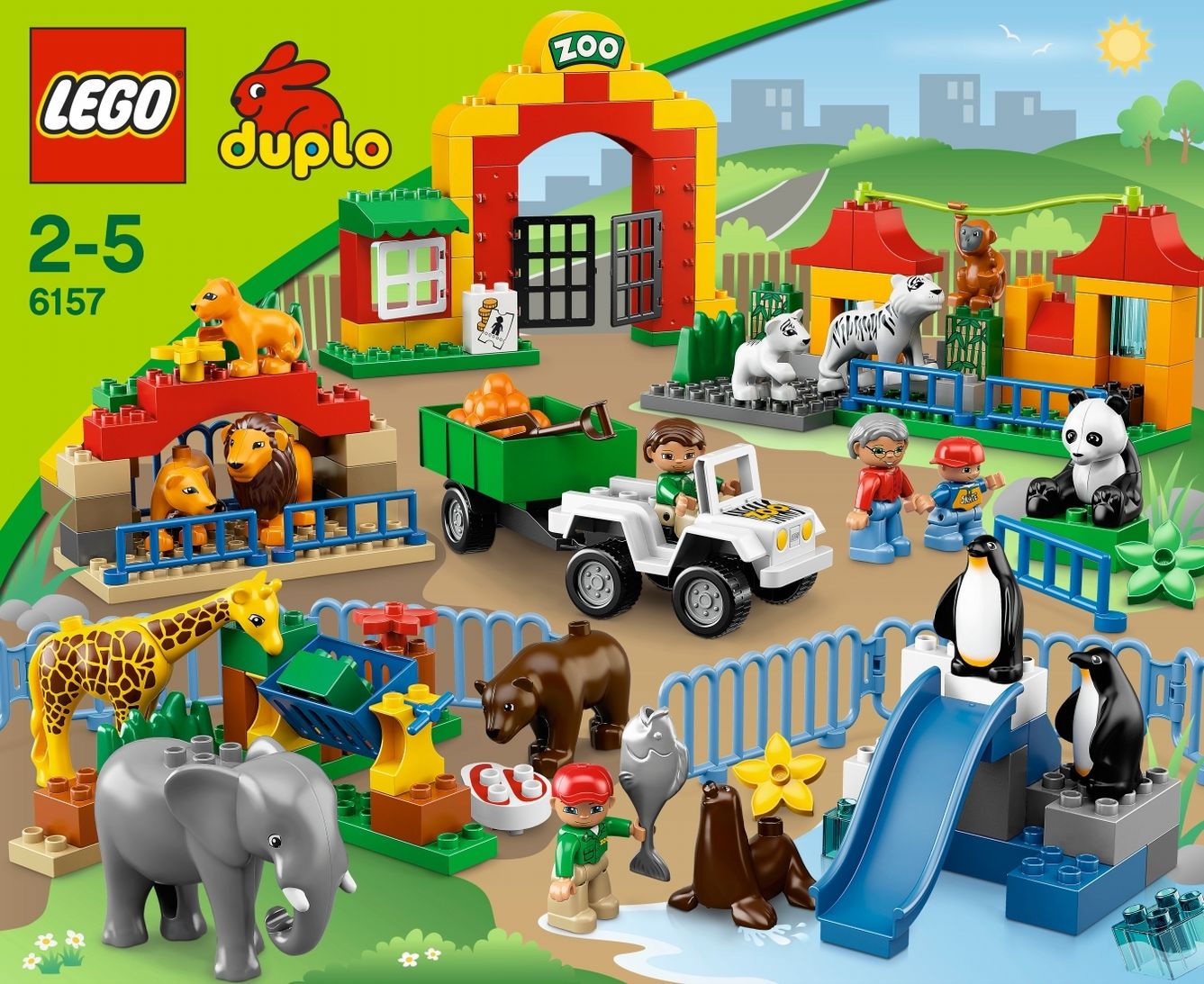 LEGO 6157 -DUPLO Großer Stadtzoo jetzt bei Weltbild.de bestellen