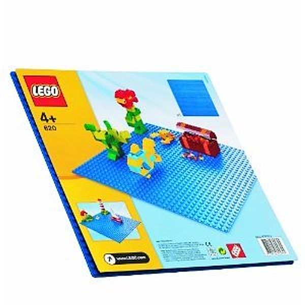 LEGO® 620 Steine & Co. - Bauplatte, blau, LEGO®