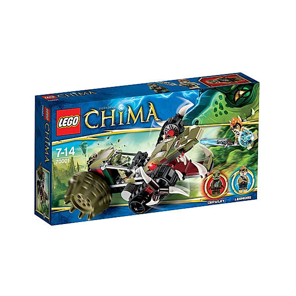 LEGO 70001 Legends of Chima Crawleys Reptiliengreifer