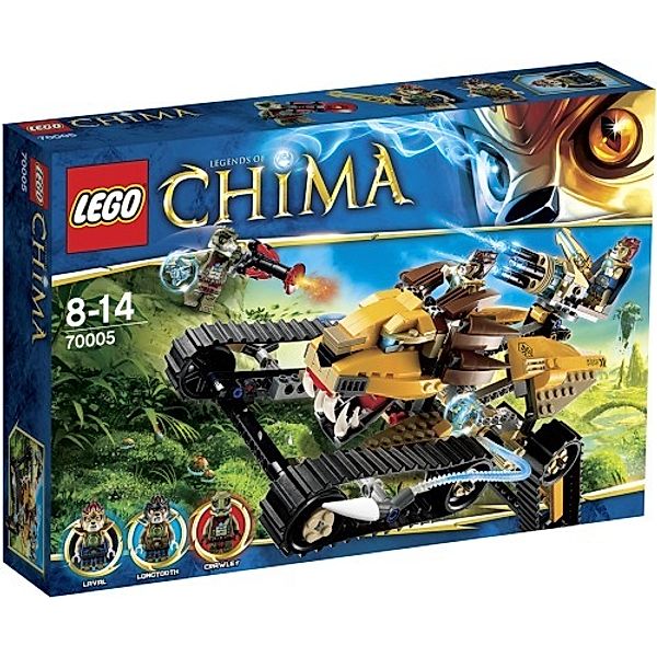 LEGO 70005 Legends of Chima Lavals Löwen-Quad