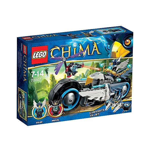 LEGO 70007 Legends of Chima Eglors Power-Bike