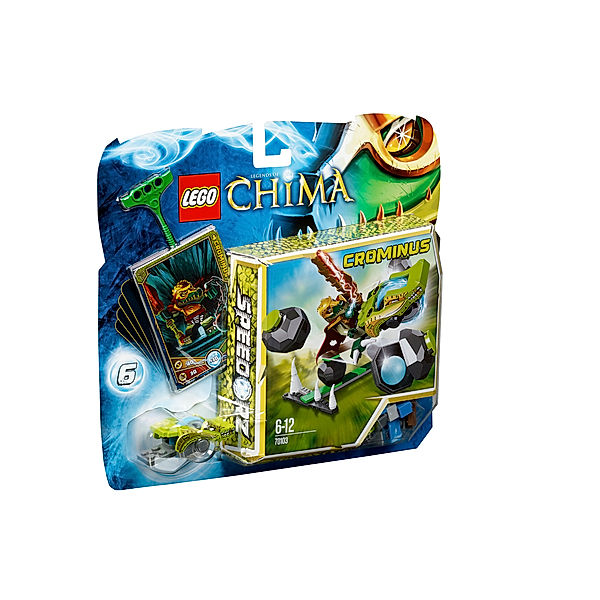LEGO 70103 Legends of Chima Speedorz Felskegeln