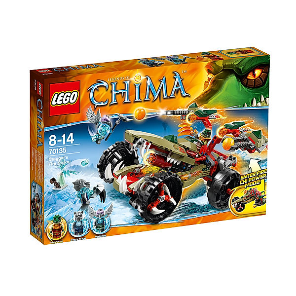 LEGO LEGO® 70135 Legends of Chima - Craggers Feuer-Striker