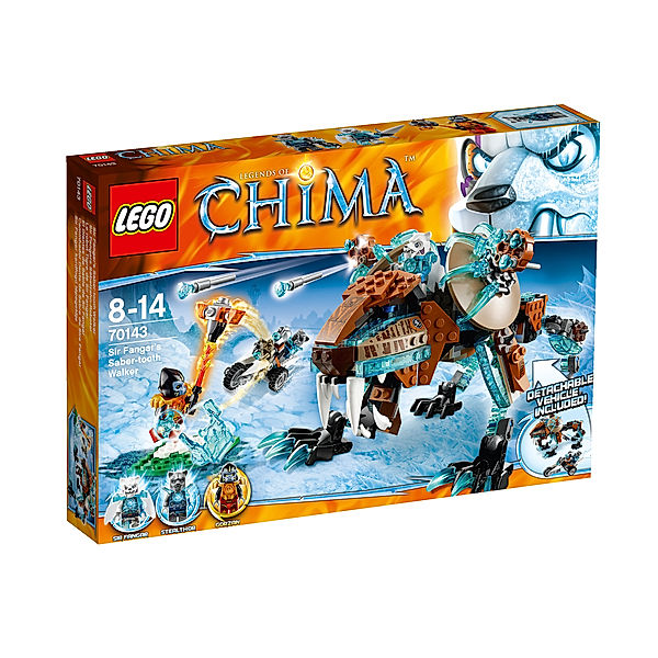 LEGO LEGO® 70143 Legends of Chima - Sir Fangars Säbelzahn-Roboter
