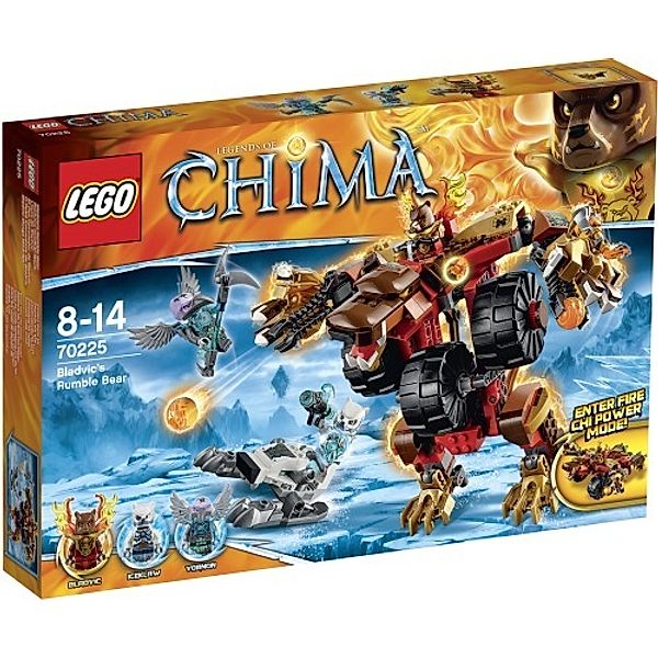 LEGO LEGO® 70225 Legends of Chima - Bladvics Grollbär