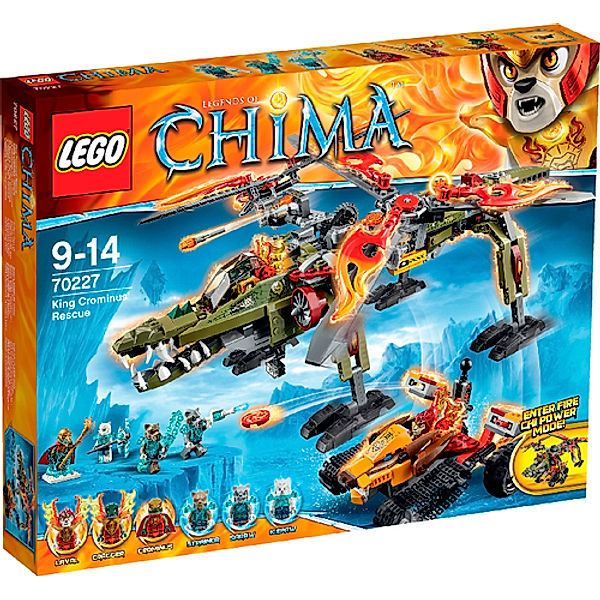 LEGO LEGO 70227 Legends of Chima - König Crominus' Rettung