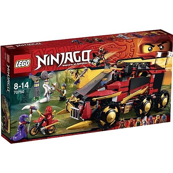 LEGO LEGO 70750 Ninjago - Mobile Ninja-Basis
