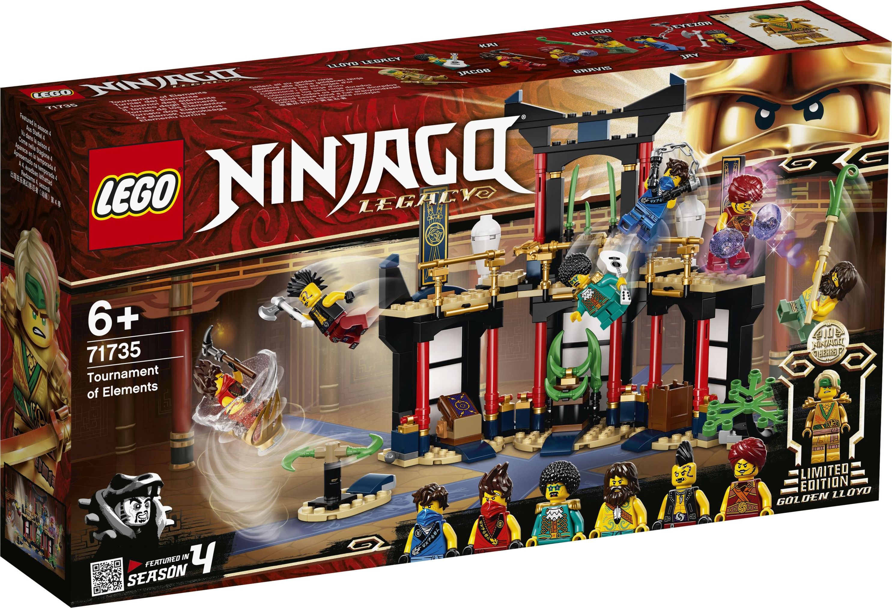 LEGO® 71735 NINJAGO® Turnier der Elemente kaufen