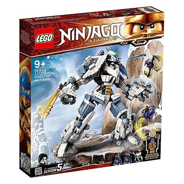 LEGO® LEGO® 71738 NINJAGO Zanes Titan-Mech
