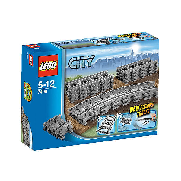 LEGO® 7499 City - Flexible Schienen