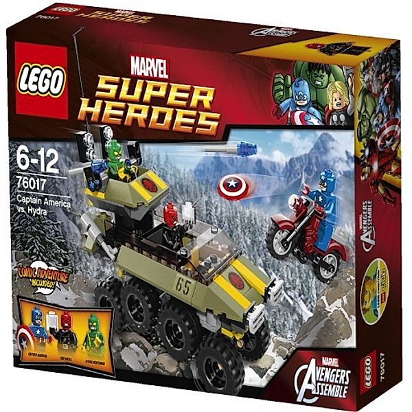 LEGO® 76017 Marvel Super Heroes - Captain America vs. Hydra | Weltbild.de
