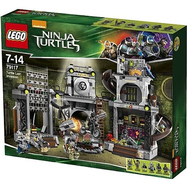 LEGO® 79117 Ninja Turtles - Angriff auf das Turtle-Versteck