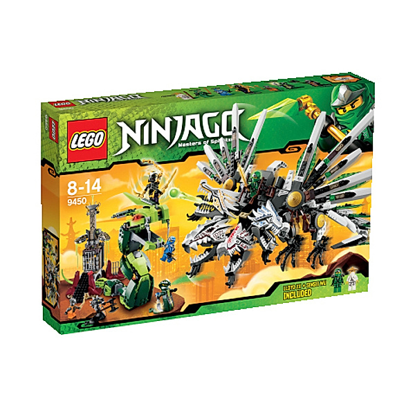 LEGO 9450 Ninjago Rückkehr des vierköpfigen Drachen