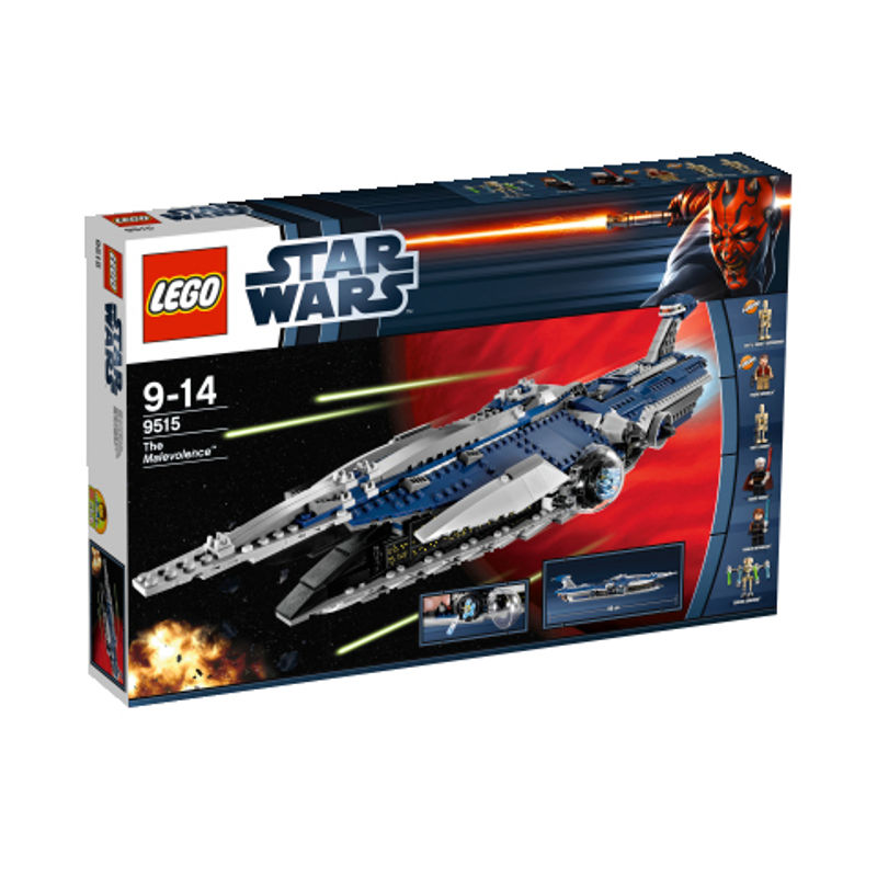 Aardbei Previs site Telemacos LEGO 9515 Star Wars The Malevolence bestellen - Archyworldys