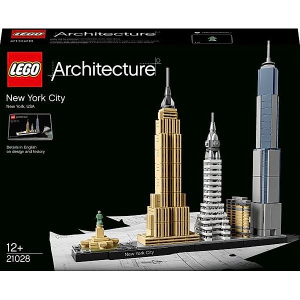 LEGO® LEGO® Architecture 21028 New York City, 598 Teile