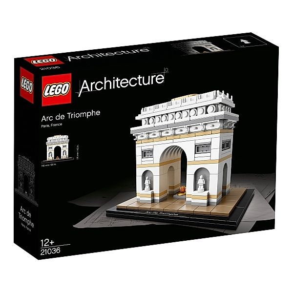 LEGO® LEGO® Architecture 21036 Der Triumphbogen, 386 Teile