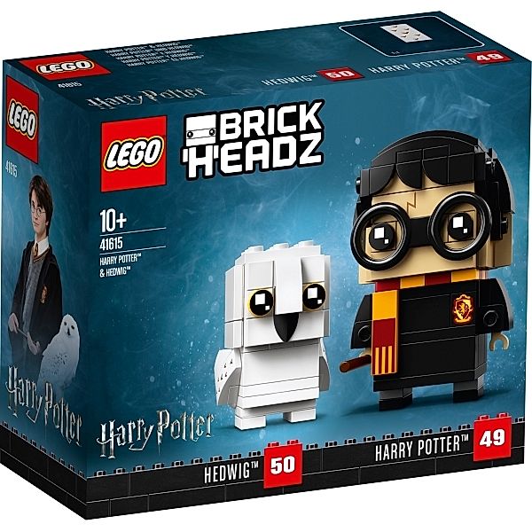 LEGO® LEGO® BrickHeadz 41615 Harry Potter und Hedwig, 180 Teile