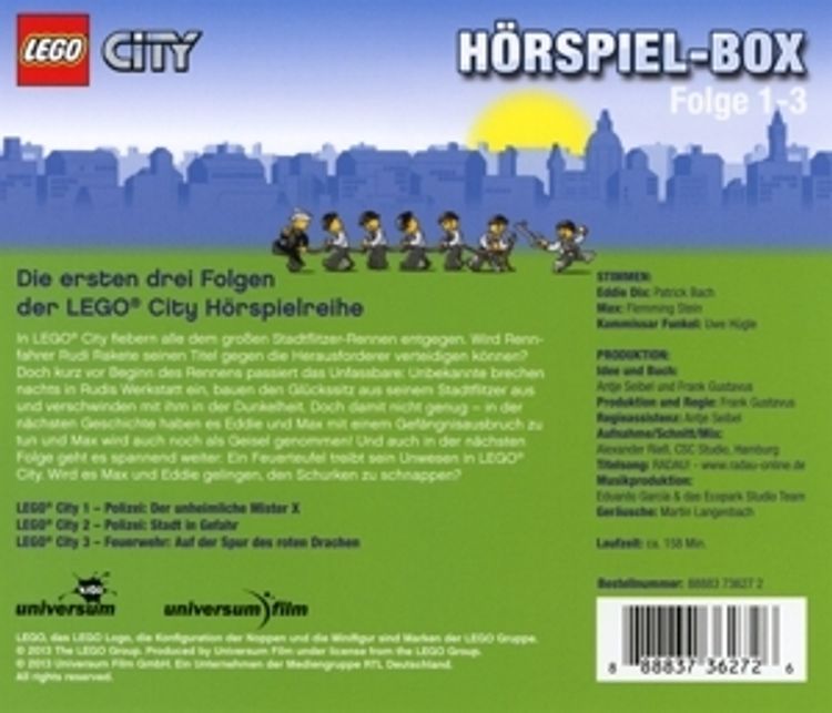 LEGO® City 1-3 - Hörspiel-Box Hörbuch jetzt bei Weltbild.de bestellen