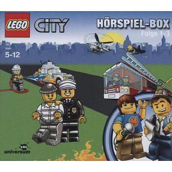 LEGO® City 1-3 - Hörspiel-Box, Diverse Interpreten