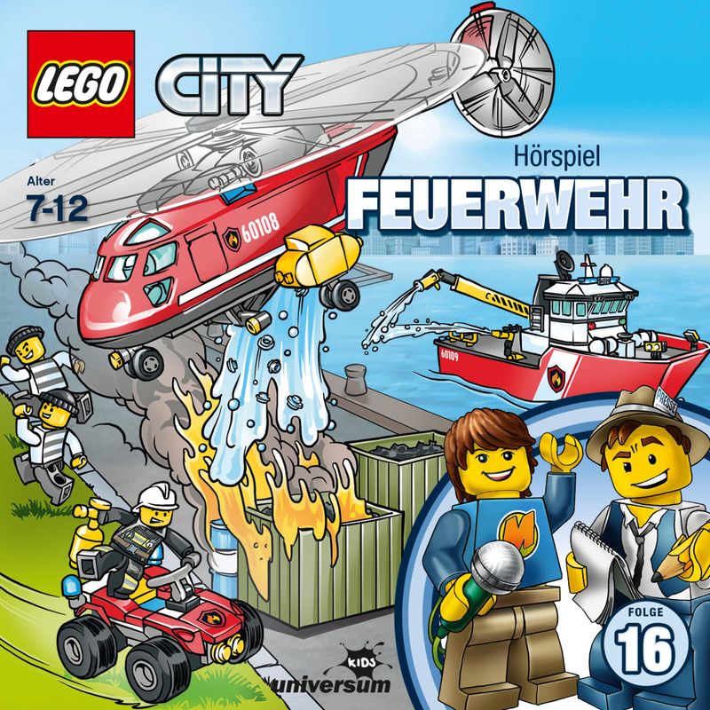LEGO City - 16 - LEGO City: Folge 16 - Feuerwehr - Brandgefährlicher  Einsatz Hörbuch Download