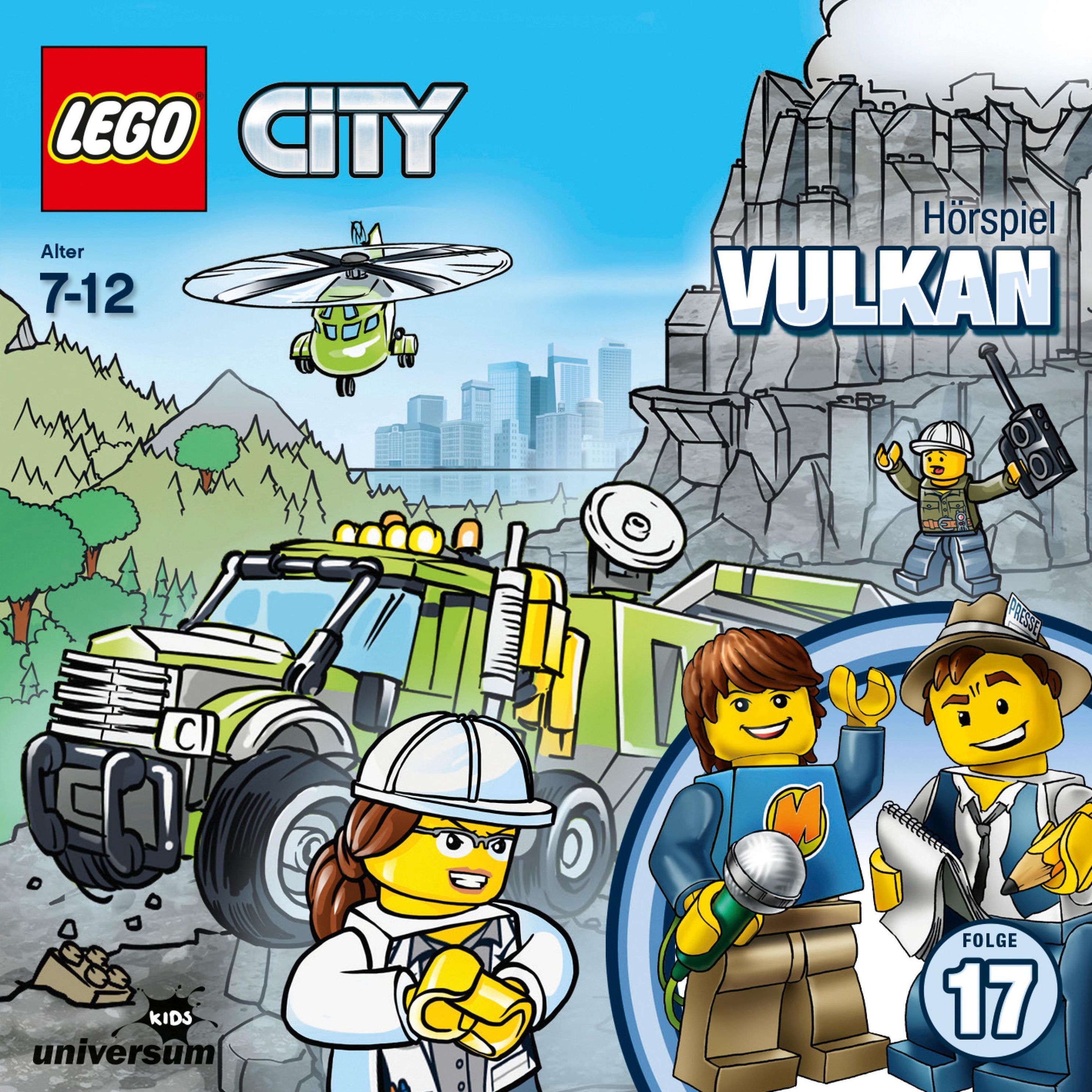 LEGO City - 17 - LEGO City: Folge 17 - Vulkan - Am feuerspeienden Berg  Hörbuch Download