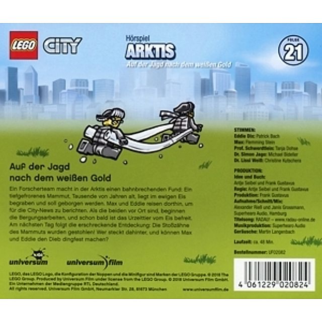 LEGO City - 21 - Arktis. Auf der Jagd nach dem weißen Gold Hörbuch jetzt  bei Weltbild.de bestellen
