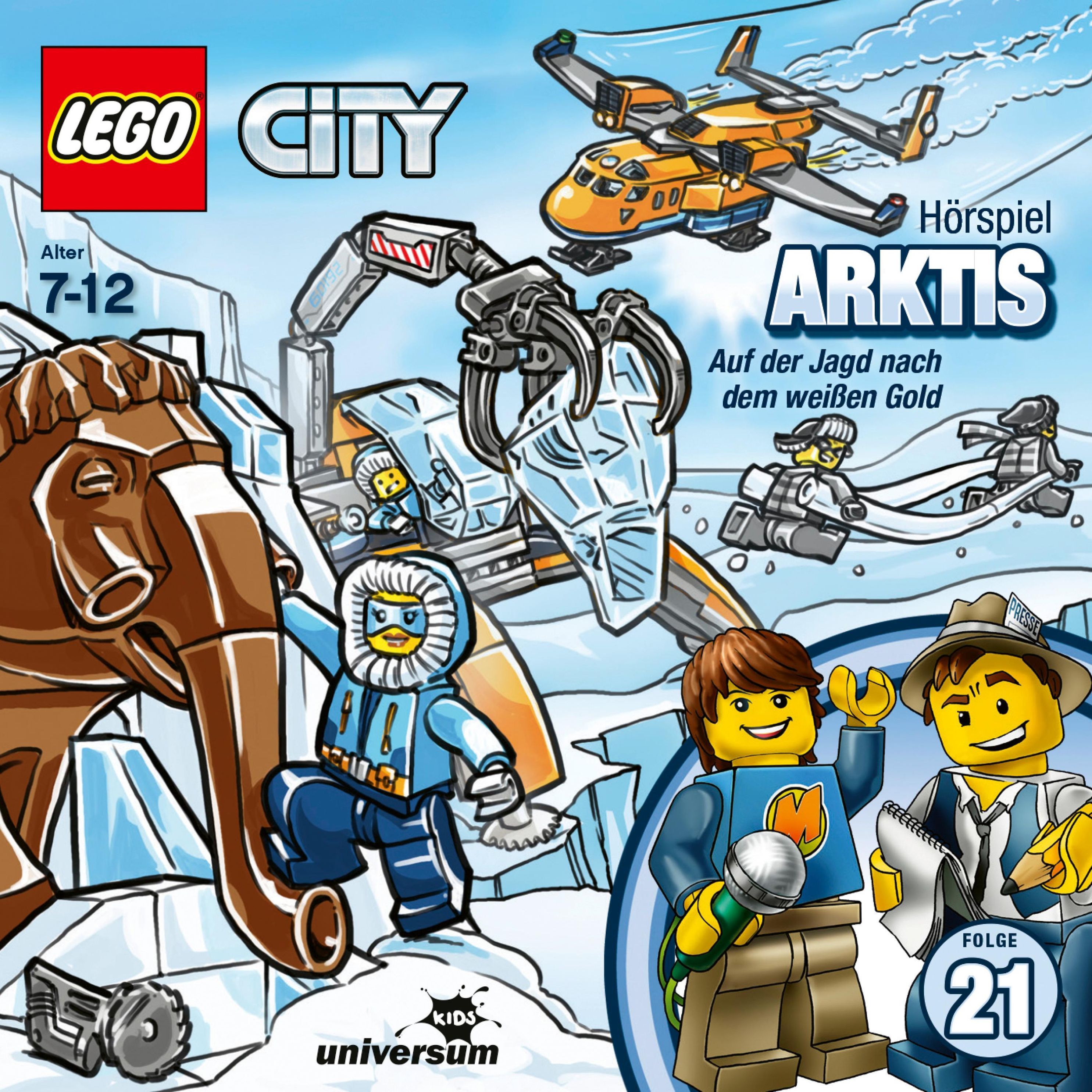 LEGO City - 21 - LEGO City: Folge 21 - Arktis - Auf der Jagd nach dem  weissen Gold Hörbuch Download