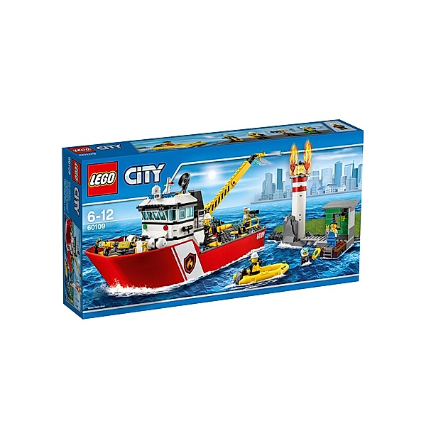 LEGO® LEGO® City 60109 - Feuerwehrschiff