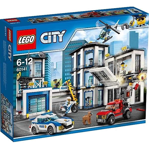 LEGO® LEGO® City 60141 Polizeiwache, 894 Teile