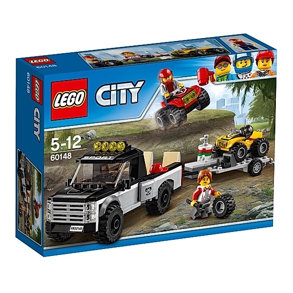 LEGO® LEGO® City 60148 Quad-Rennteam, 239 Teile