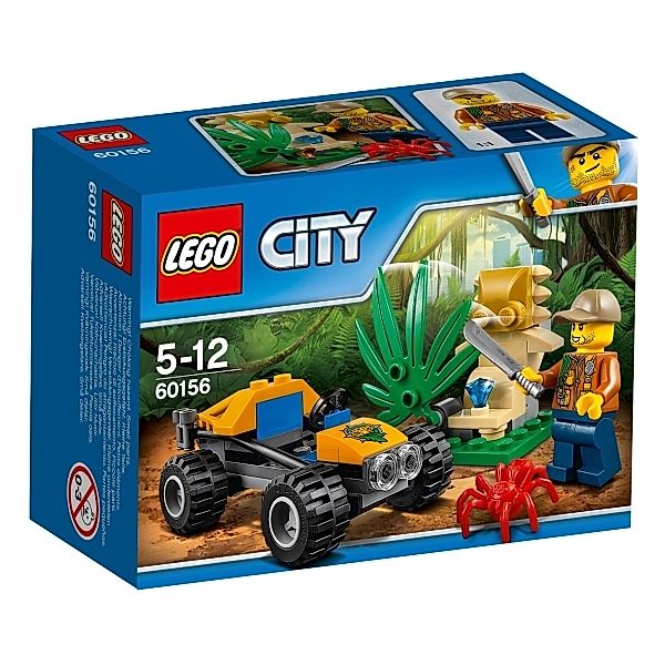 LEGO® LEGO® City 60156 Dschungel-Buggy, 53 Teile