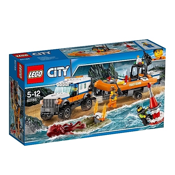 LEGO® LEGO® City 60165 Geländewagen mit Rettungsboot, 347 Teile