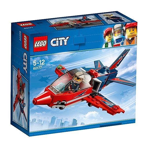 LEGO® LEGO® City 60177 Düsenflieger, 87 Teile