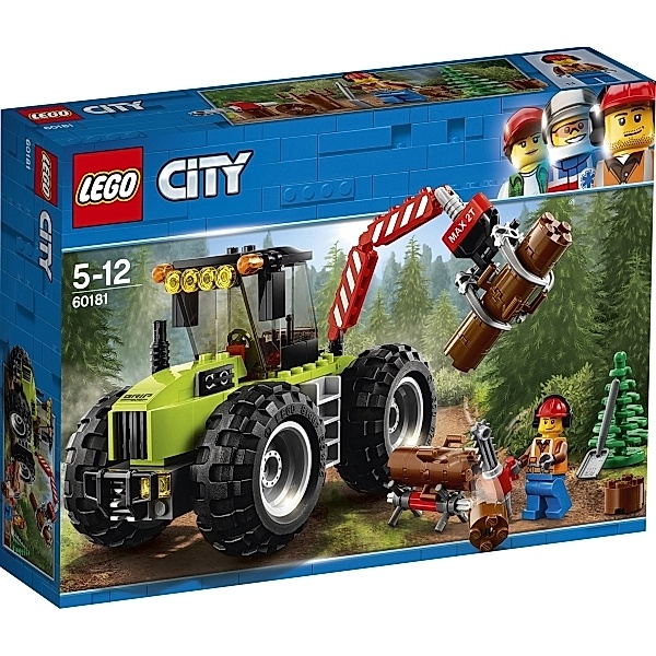 LEGO® LEGO® City 60181 Forsttraktor, 174 Teile