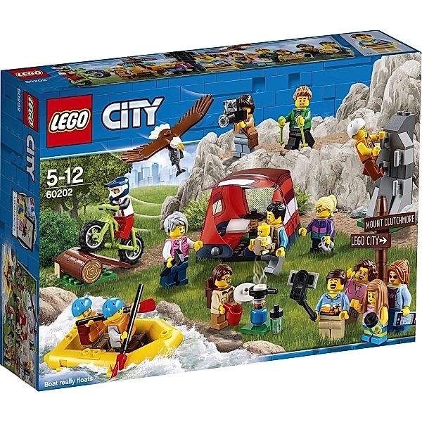 LEGO® LEGO® City 60202 Stadtbewohner  Outdoor-Abenteuer, 164 Teile